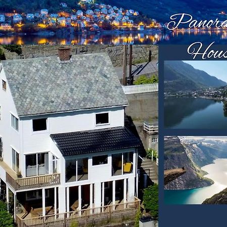 Villa Fjordside Panorama House Trolltunga Odda Exterior foto