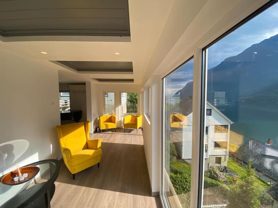 Villa Fjordside Panorama House Trolltunga Odda Exterior foto
