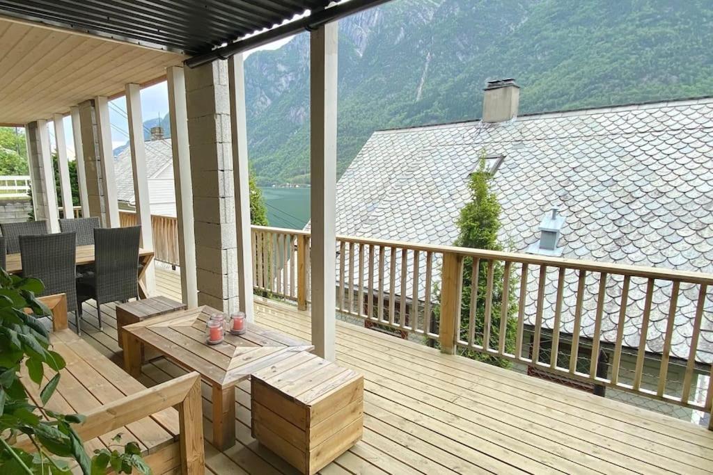 Villa Fjordside Panorama House Trolltunga Odda Exterior foto